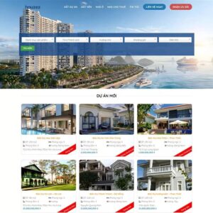 Mẫu Giao Diện bất động sản 17