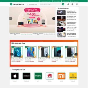 Mẫu Giao Diện điện máy 05