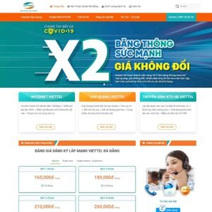 Mẫu Giao Diện dịch vụ lắp mạng internet 02