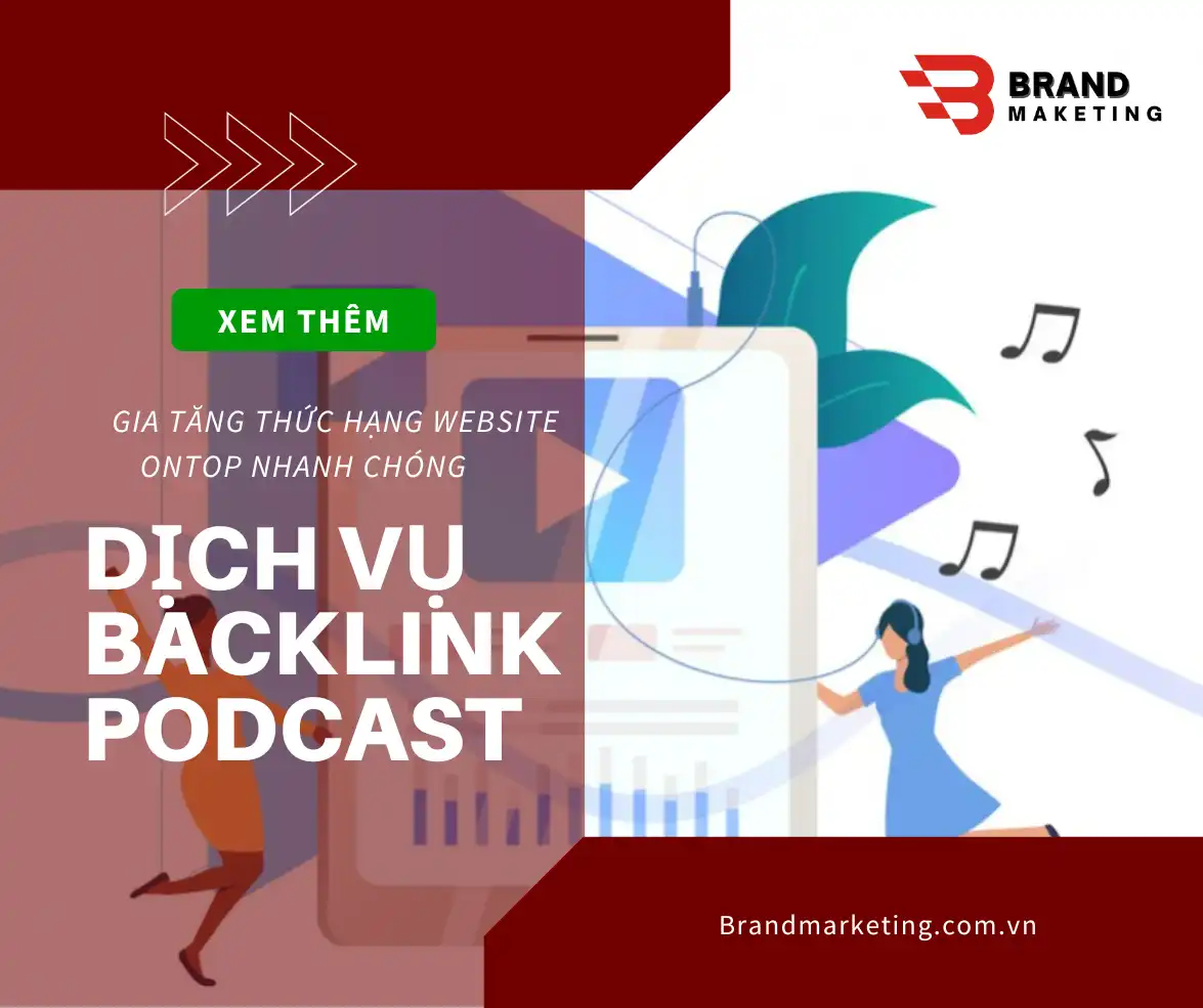 Dịch vụ backlink Podcast